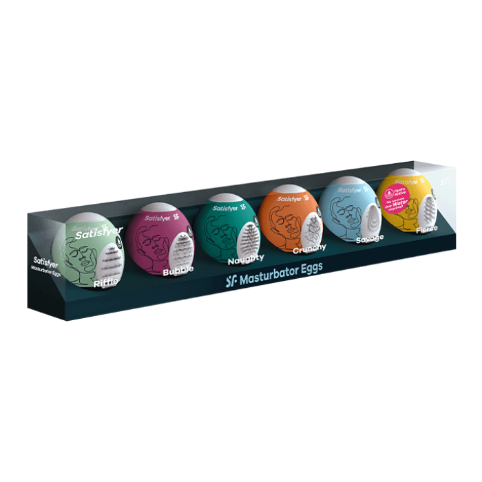 SATISFYER «МАСТУРБАТОРСКИЕ ЯЙЦА», 6 ШТУК