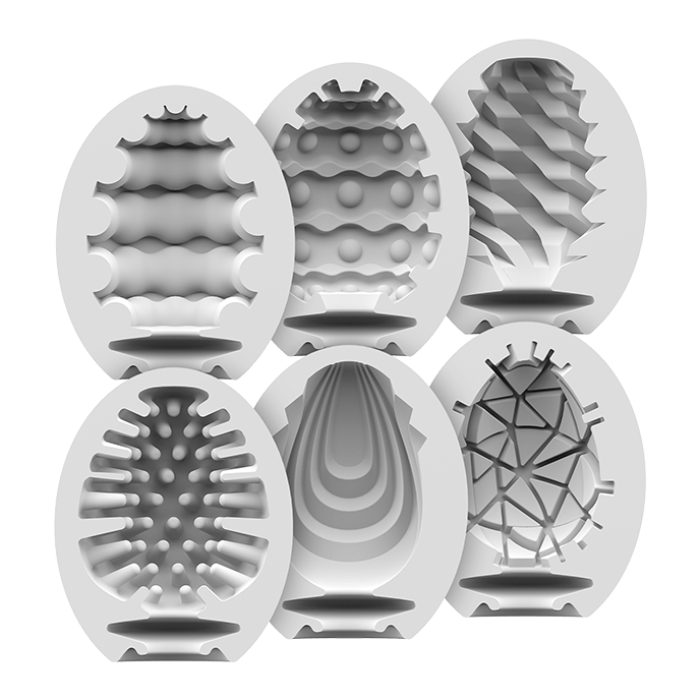 SATISFYER «МАСТУРБАТОРСКИЕ ЯЙЦА», 6 ШТУК