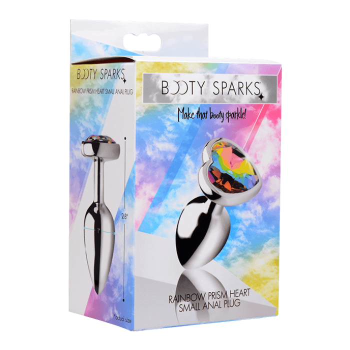 BOOTY SPARKS - РАДУЖНАЯ ПРИЗМА СЕРДЦЕ МАЛЕНЬКОЕ", 7,1 СМ