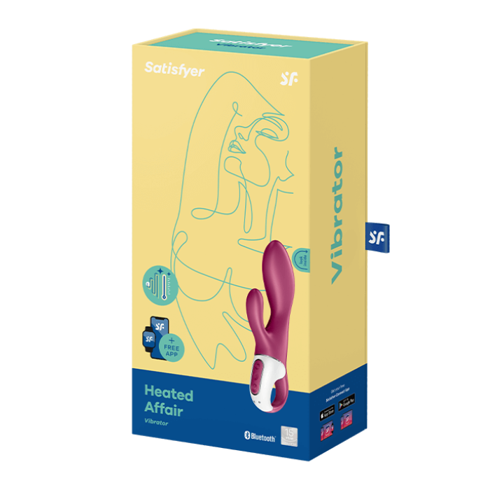 SATISFYER 'HEATED AFFAIR CONNECT APP', 20,5 СМ