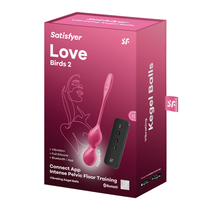 SATISFYER 'LOVE BIRDS 2 CONNECT APP', 78,3 Г