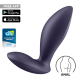 SATISFYER «POWER PLUG», 9 СМ, С ПРИЛОЖЕНИЕМ