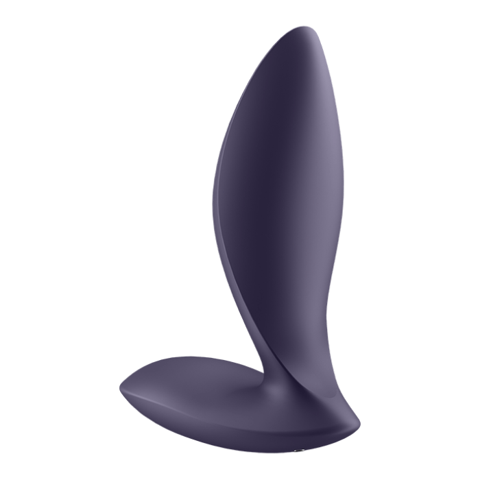 SATISFYER «POWER PLUG», 9 СМ, С ПРИЛОЖЕНИЕМ