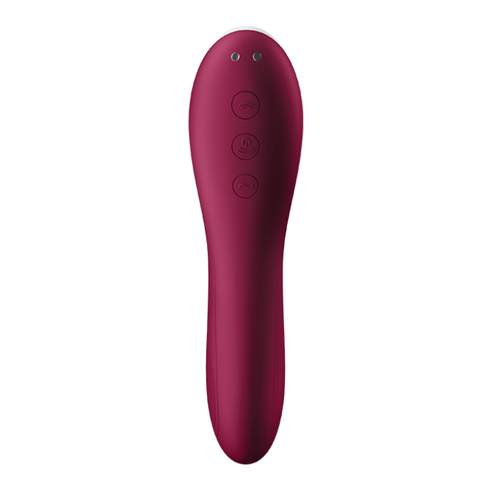 SATISFYER 'DUAL CRUSH', 2:1 ВИБРАТОР + ИГРУШКА С ВОЛНОЙ ДАВЛЕНИЯ