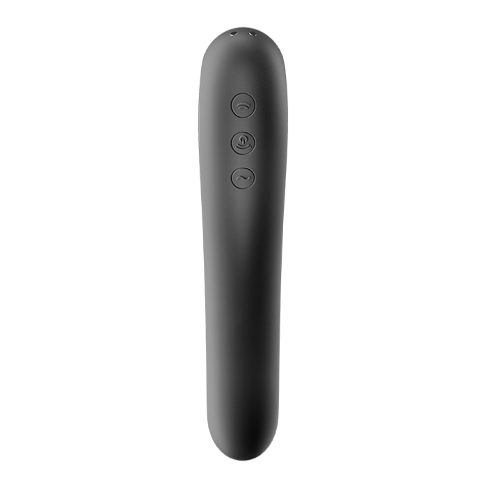 SATISFYER 'DUAL KISS', 2:1 ВИБРАТОР + ИГРУШКА С ВОЛНОЙ ДАВЛЕНИЯ