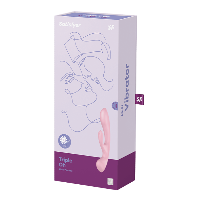 SATISFYER 'ТРОЙНОЙ ОН', 24 СМ