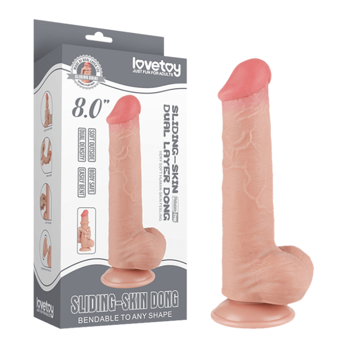 ДОНГ ИЗ КОЖИ СКОЛЬЖЕНИЯ, 20,8 СМ
