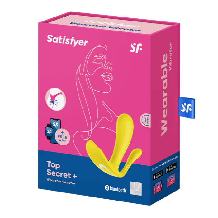 SATISFYER 'TOP SECRET+ CONNECT APP', 11 СМ