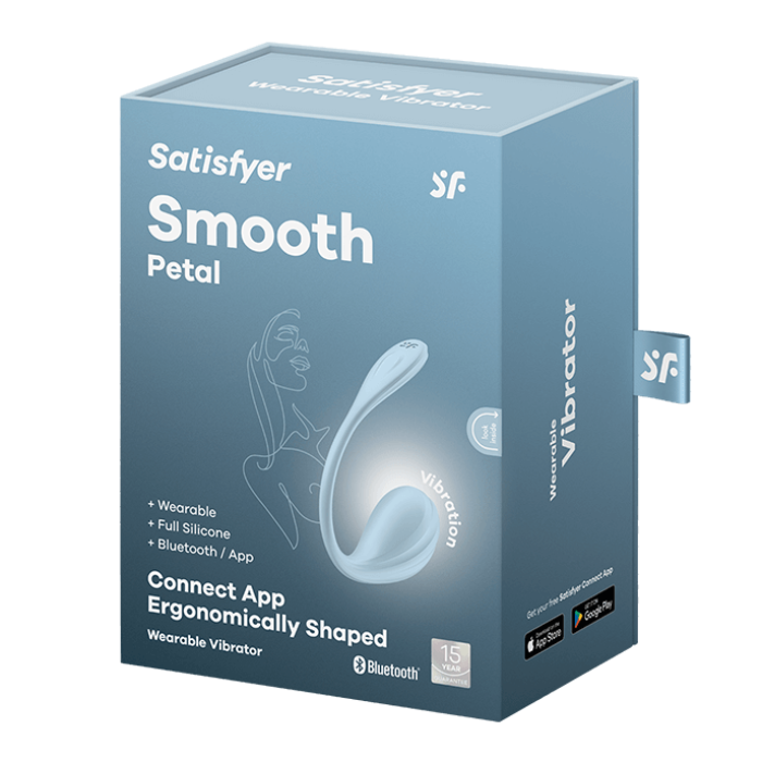SATISFYER 'SMOOTH PETAL', 11 СМ, С ПРИЛОЖЕНИЕМ