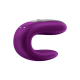 SATISFYER "DOUBLE FUN CONNECT APP", 9,5 СМ, З ДИСТАНЦІЙНИМ КЕРУВАННЯМ