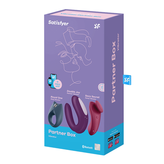 SATISFYER 'PARTNERBOX 3', ВКЛЮЧАЯ. APPTOYS