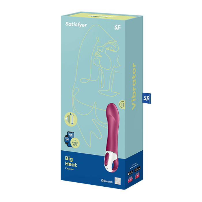 SATISFYER 'BIG HEAT CONNECT APP', 22,5 СМ