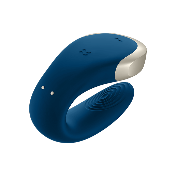 SATISFYER "DOUBLE LOVE CONNECT APP", 8,5 СМ, З ДИСТАНЦІЙНИМ КЕРУВАННЯМ