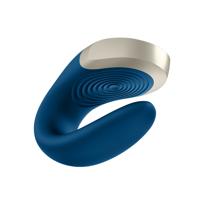 SATISFYER "DOUBLE LOVE CONNECT APP", 8,5 СМ, З ДИСТАНЦІЙНИМ КЕРУВАННЯМ