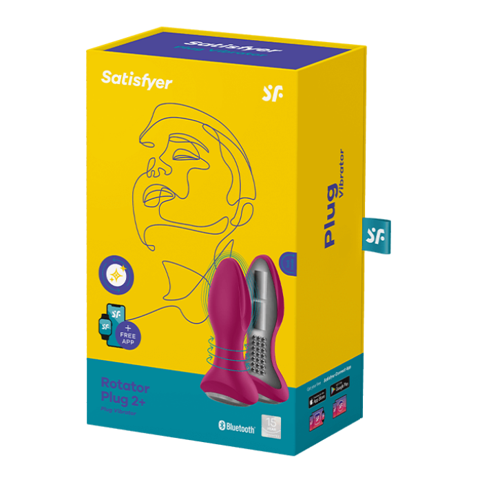 САТИСФАКТОР 'ROTATOR PLUG 2 CONNECT APP', 12,5 СМ, 12,5 СМ