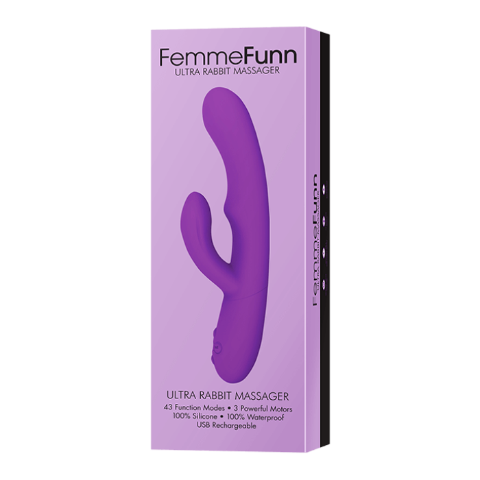 FEMMEFUNN ULTRA RABBIT', 24,6 СМ, 24,6 СМ