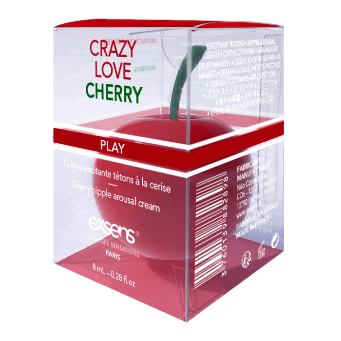 «КРЕМ ДЛЯ ВОЗБУЖДЕНИЯ - CRAZY LOVE CHERRY», 8 МЛ