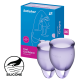 SATISFYER 'FEEL CONFIDENT - НАБОР МЕНСТРУАЛЬНЫХ ЧАШЕК', 15 и 20 мл