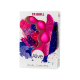 Анальні кульки Alive Triball Pink, силікон макс. діаметр 2 см