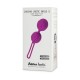 Вагинальные шарики Adrien Lastic Geisha Lastic Balls Mini Magenta (S), диаметр 3,4см, вес 85гр