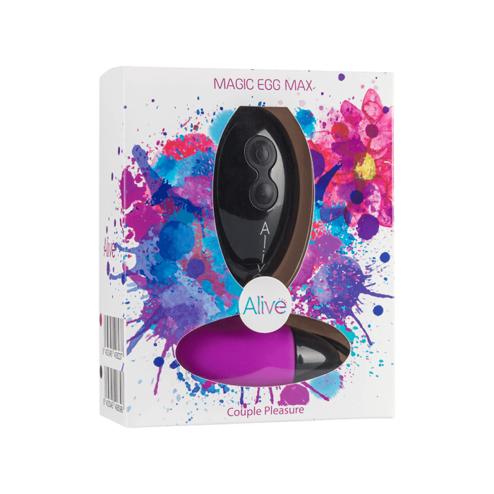 Потужне віброяйце Alive Magic Egg MAX Violet з пультом ДК