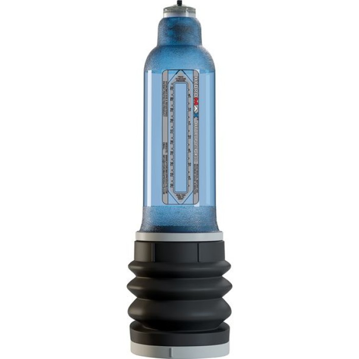 Гидропомпа Bathmate Hydromax 9 Blue, для члена длиной от 18 до 23 см, диаметр до 5,5 см