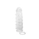 Насадка на член Dorcel Mr. Orgasm с кольцом для мошонки, ультрастимулирующий рельеф