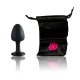 Анальна пробка Dorcel Geisha Plug Diamond L з кулькою всередині, створює вібрації, макс. діаметр 4см