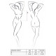 Напівпрозорий корсет Passion Exclusive MIRAJANE CORSET XXL/XXXL, black