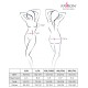 Комплект белья Passion Exclusive QUENTRIS BIKINI S/M, black, стринги и полуоткрытый лиф
