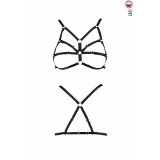 Бюстгальтер-стрепы Passion Exclusive ARMANDA BRA XXL/XXXL, black