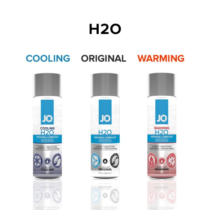 Охлаждающая смазка на водной основе JO H2O COOLING (120 мл) с ментолом, растительный глицерин