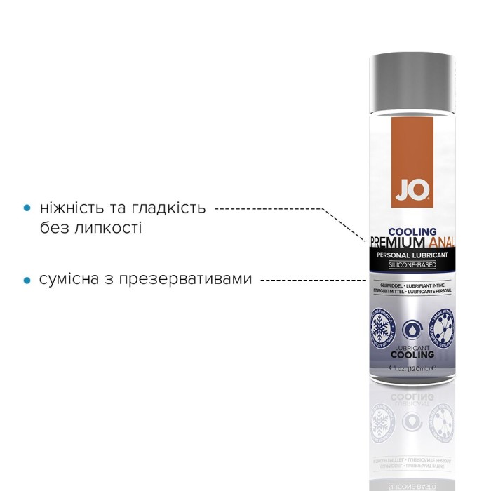 Распродажа!!! Анальная смазка System JO ANAL PREMIUM - COOLING (120 мл) (срок 10.2024)