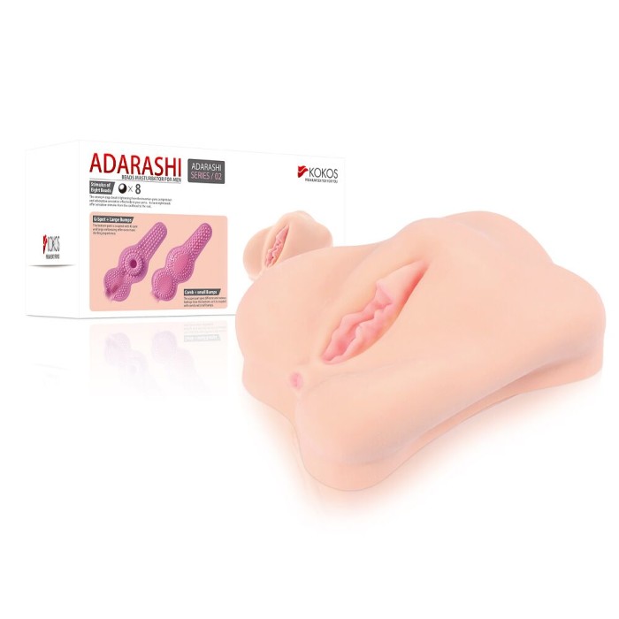 Мастурбатор-вагина двухслойный Kokos Adarashi -2 Double Layer