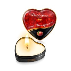 Розпродаж!!! Масажна свічка-серце Plaisirs Secrets Peach (35 мл) (термін 09.2025)