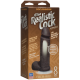 Фаллоимитатор Doc Johnson The Realistic Cock 8 inch Black - ULTRASKYN, Vack-U-Lock, диаметр 5,1см