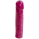Фаллоимитатор Doc Johnson Radiant Gems 8 Inch Fuchsia, диаметр 4,3см, антибактериальный ПВХ