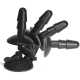 Крепление для душа с присоской Doc Johnson Vac-U-Lock - Deluxe Suction Cup Plug для игрушек