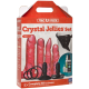 Набор для страпона Doc Johnson Vac-U-Lock Crystal Jellies Set, диаметр 3,8см, 2×4,5см, 5,1см