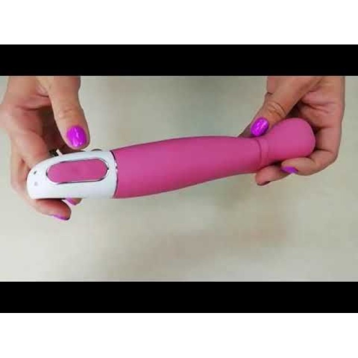 Мощный вибратор Satisfyer Vibes Petting Hippo с гибким стволом, литой силикон, 12 режимов работы