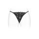 Трусики-стринги с жемчужной ниткой Fashion Secret VENUSINA Black