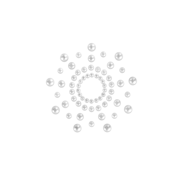Пэстис из кристаллов Bijoux Indiscrets - Mimi Pearl, украшение на грудь
