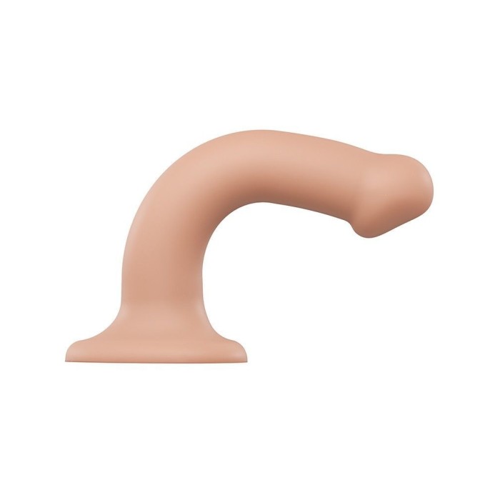 Насадка для страпона Strap-On-Me Dual Density Dildo Flesh M (мятая упаковка)