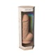 Фаллоимитатор SilexD Norman Flesh (MODEL 4 size 8.5in), двухслойный, силикон+Silexpan, диаметр 5см