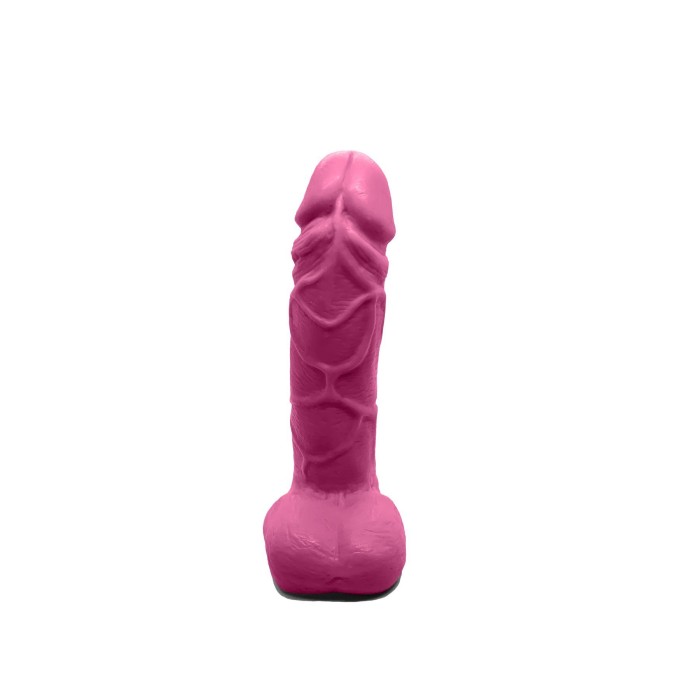 Крафтовое мыло-член с присоской Чистий Кайф Pink size M, натуральное