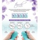 Вибратор-кролик с сенсорным управлением и ротацией Touch by SWAN - Duo Teal, глубокая вибрация