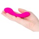 Минивибратор The Mini Swan Wand, два вибромотора, для вагинально-клиторальной стимуляции