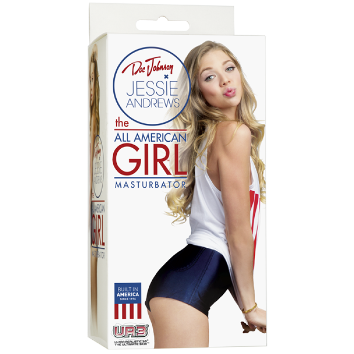 Мастурбатор-вагіна Doc Johnson Jessie Andrews - The All American Pussy