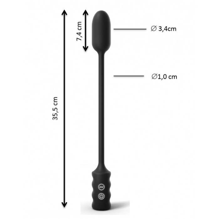Виброяйцо Dorcel Deep Explorer, подходит для вагинальной и анальной стимуляции, мощное