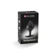 Силиконовая анальная пробка Mystim Rocking Force S для электростимулятора, диаметр 3,7 см